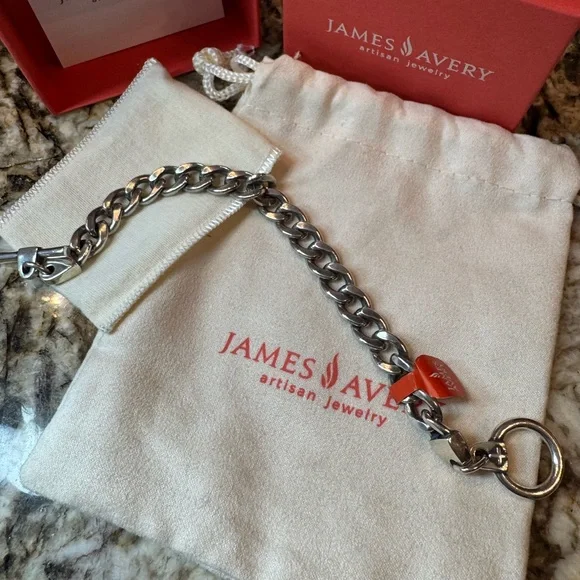 James Avery Silver Chain Bracelet - Picture 5 of 6